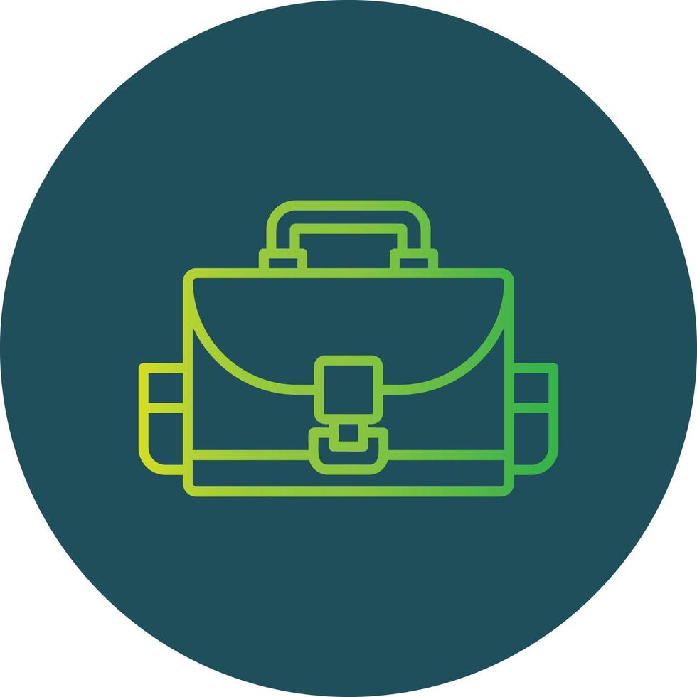 Camera Bag Creative Icon Design vector