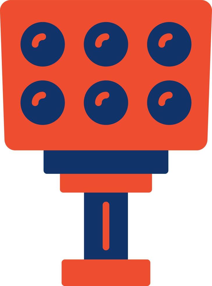 Light Creative Icon Design vector