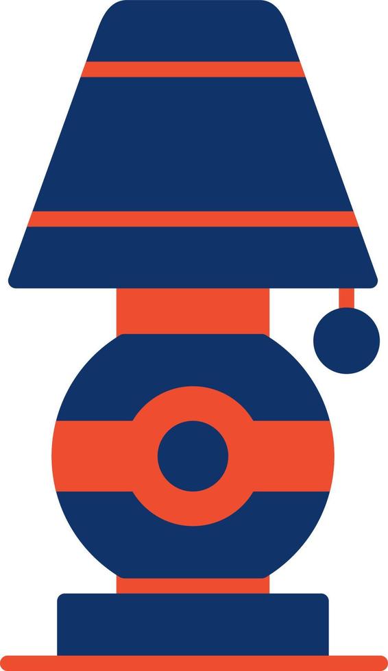 Desk Lamp Creative Icon Design vector