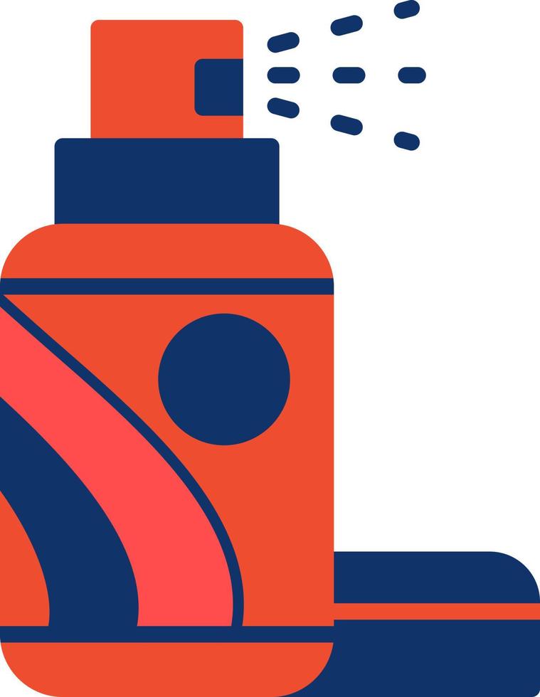 Hairspray Creative Icon Design vector