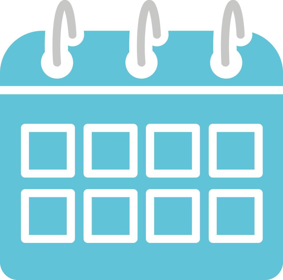 icono de vector de calendario