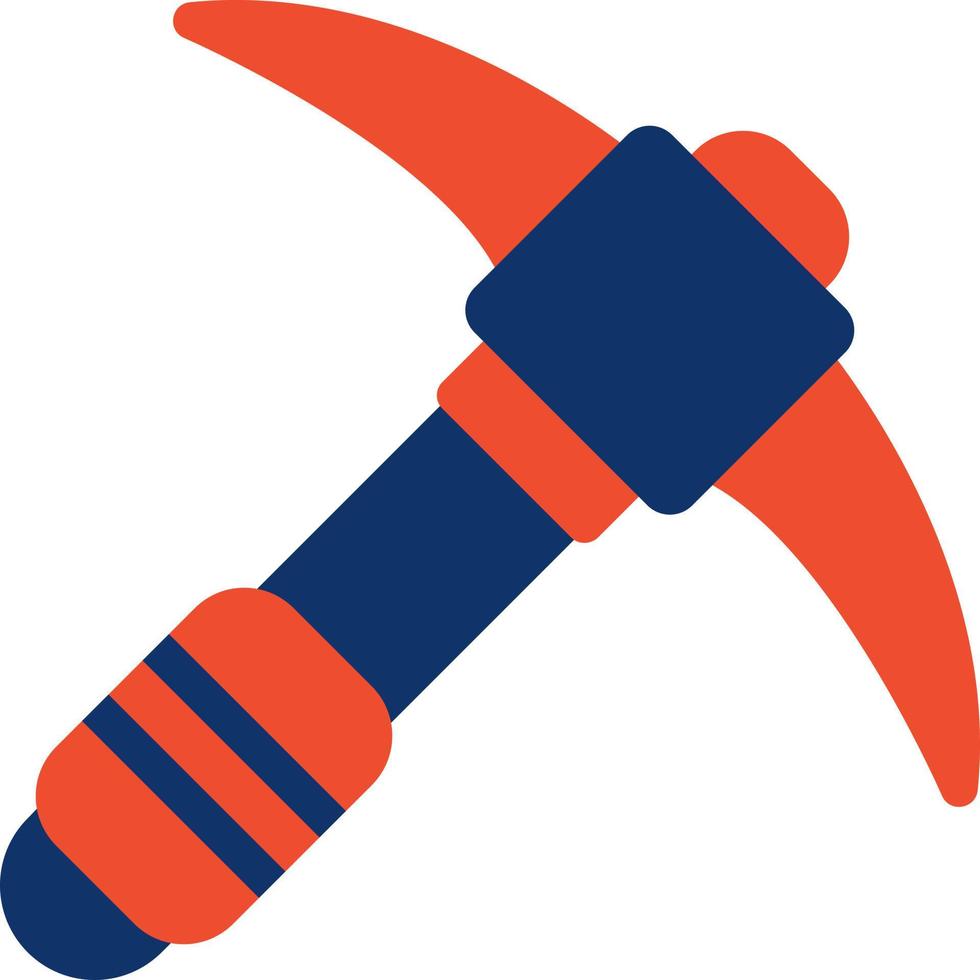 Pickaxe Creative Icon Design vector
