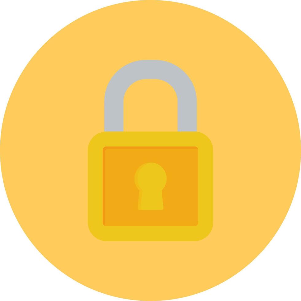 Padlock Creative Icon Design vector