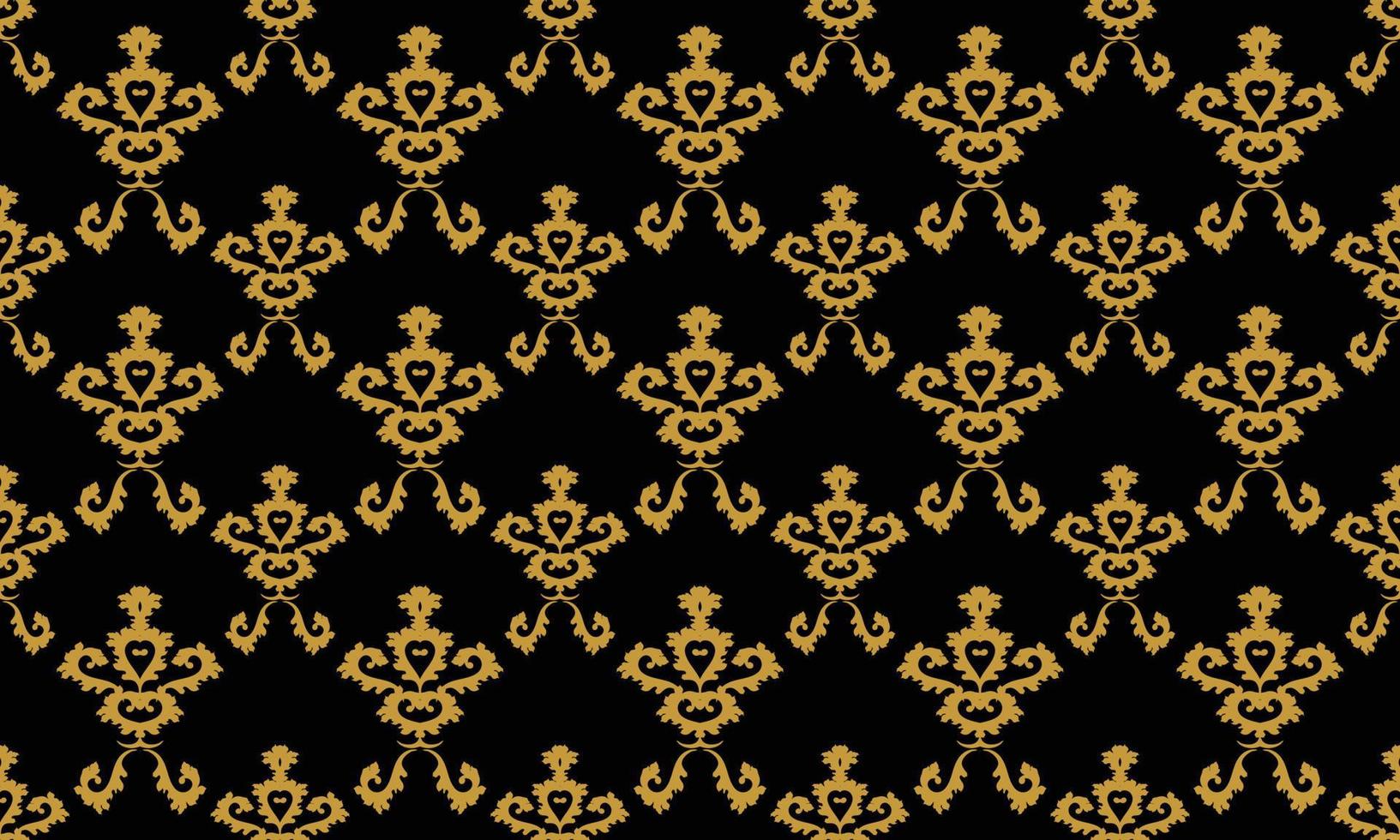 Damask Fleur de Lis pattern seamless vector background wallpaper Fleur de Lis pattern Scandinavian batik Digital texture Design for print printable fabric saree border.