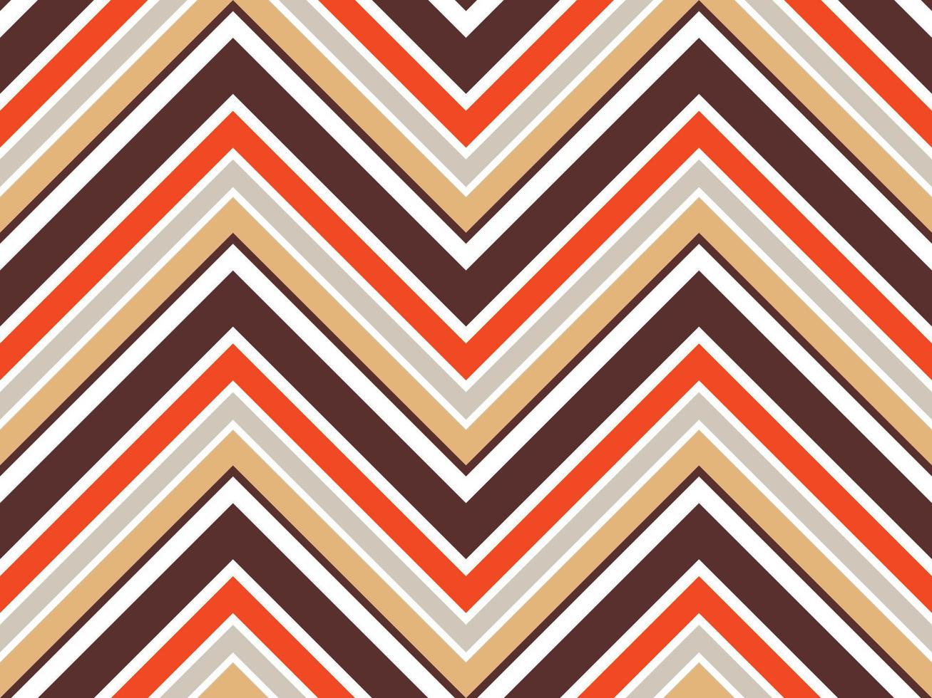 Modern Zigzag chevron pattern Vector background retro vintage design