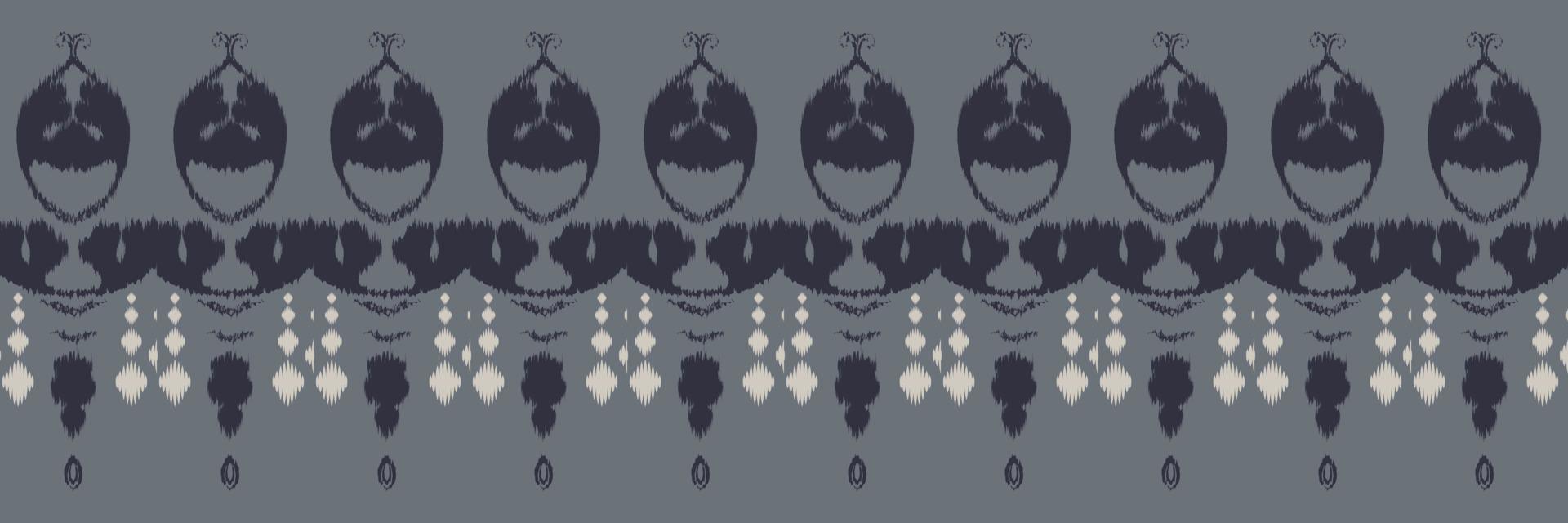 Batik Textile ikat Aztec seamless pattern digital vector design for Print saree Kurti Borneo Fabric border brush symbols swatches designer