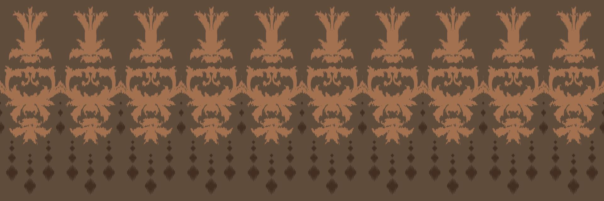 Ikat fabric tribal background Seamless Pattern. Ethnic Geometric Ikkat Batik Digital vector textile Design for Prints Fabric saree Mughal brush symbol Swaths texture Kurti Kurtis Kurtas