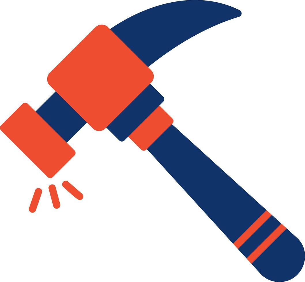 Hammer Creative Icon Design vector