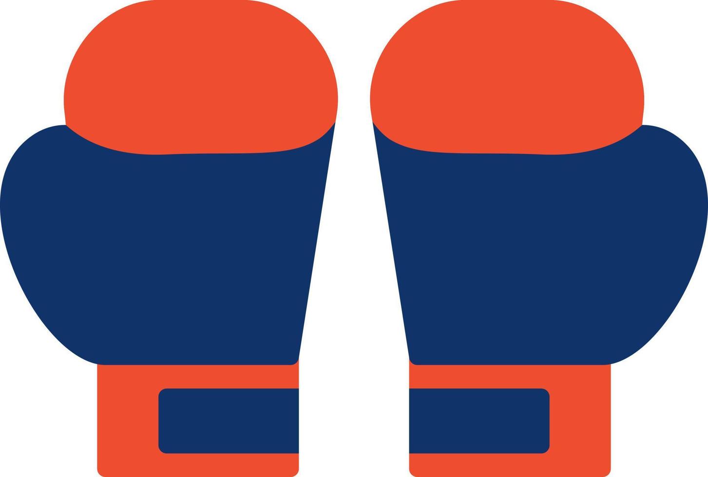 Boxing Gloves Creative Icon Design vector