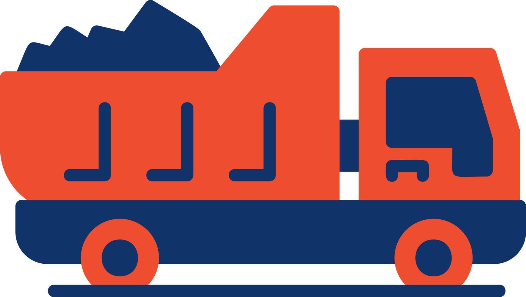 Truck Creative Icon Design vector