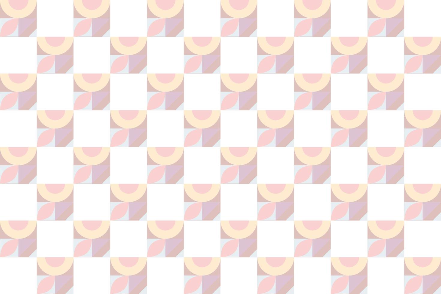 Checker Pattern Fabric is surrounded on all four sides by a checker of a different colour. vector