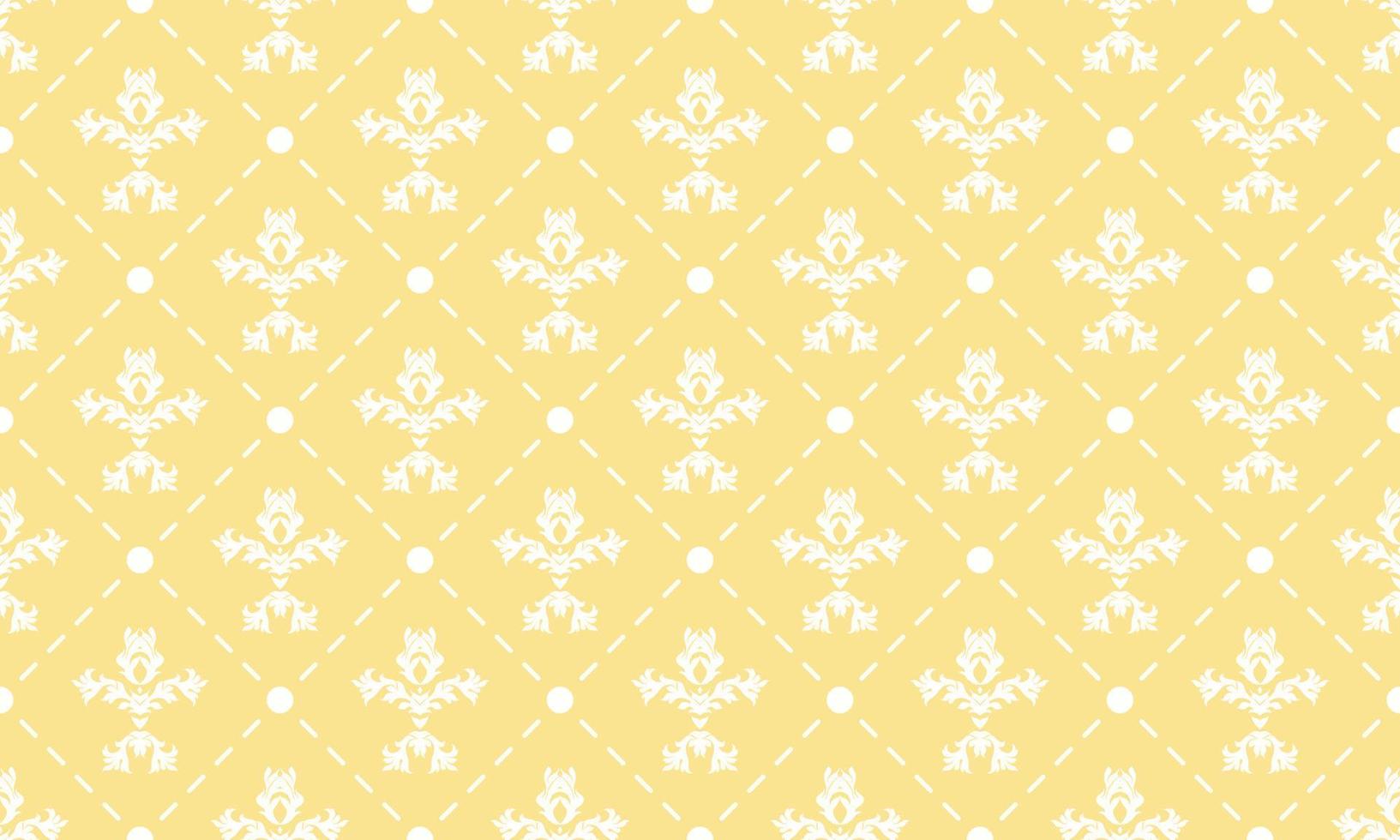 pastel damasco fleur de lis patrón vestido vector fondo sin costuras papel tapiz fleur de lis patrón diseño de textura digital para impresión imprimible tela saree borde.