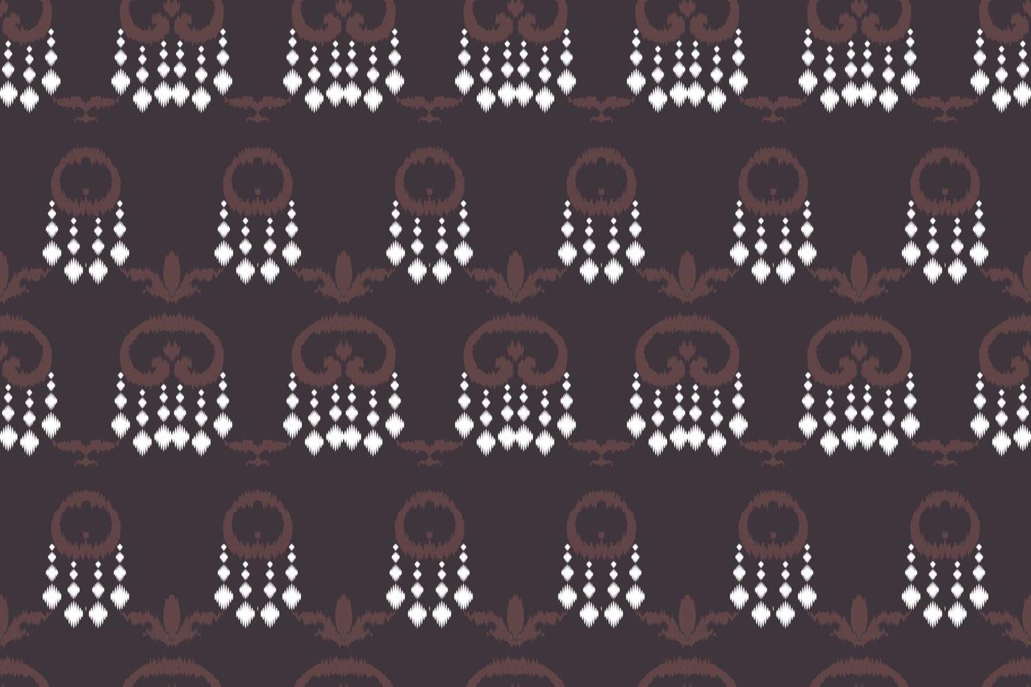 Ikkat or ikat background batik textile seamless pattern digital vector design for Print saree Kurti Borneo Fabric border brush symbols swatches stylish