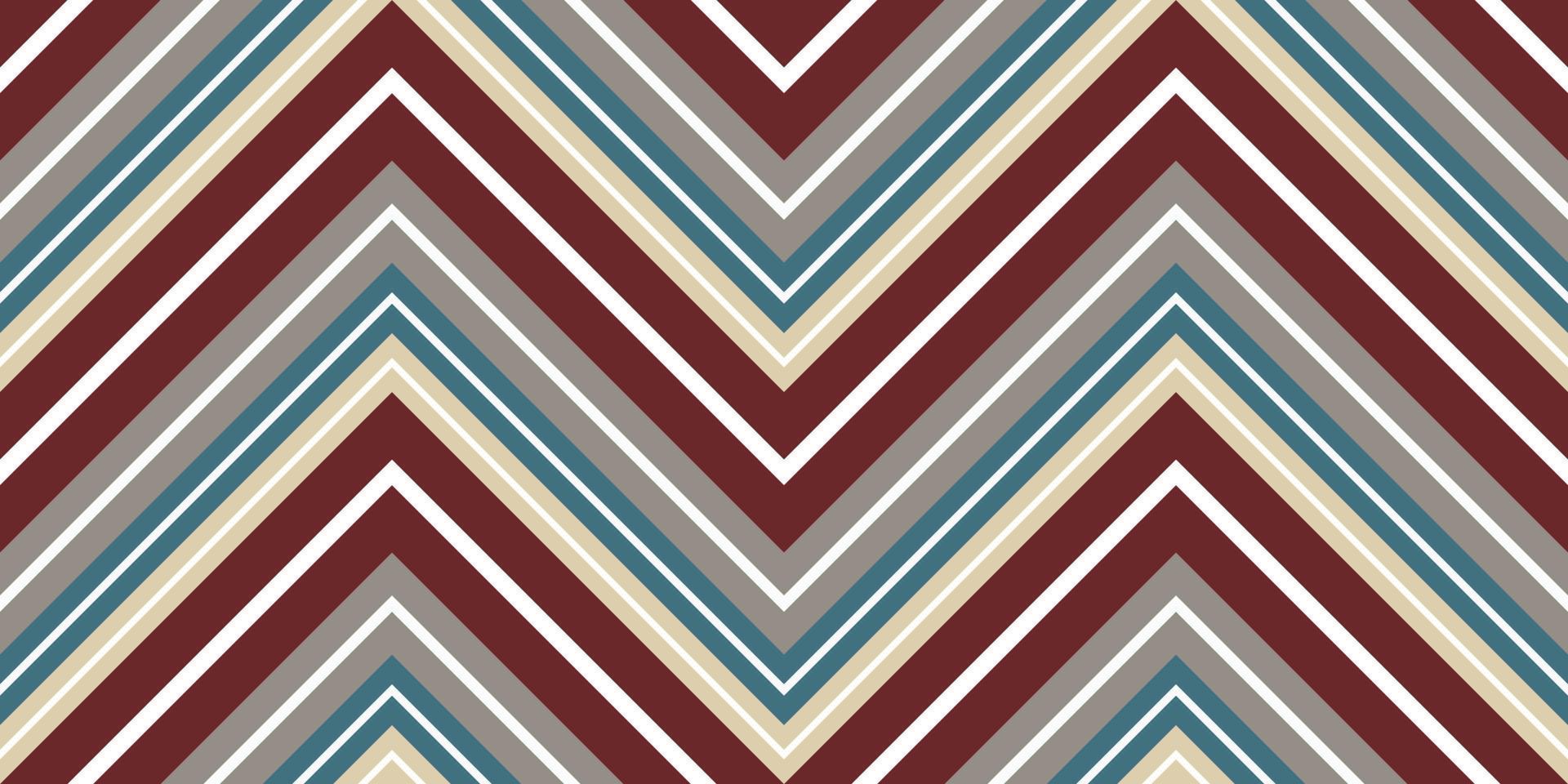 Seamless Chevron pattern geometric background for wallpaper, gift paper, fabric print, furniture. Zigzag print. Unusual painted ornament from brush strokes. vector