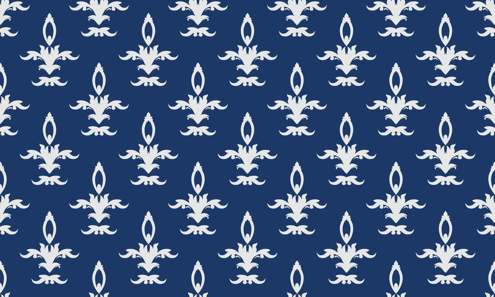 Damask Fleur de Lis pattern background vector seamless wallpaper Fleur de Lis pattern African Digital texture Design for print printable fabric saree border.