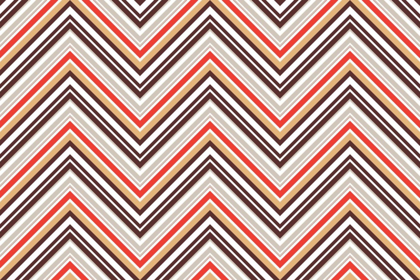 fondo geométrico de patrón de chevron en zigzag retro para papel tapiz, papel de regalo, estampado de tela, muebles. estampado en zig-zag. adorno pintado inusual de pinceladas. vector