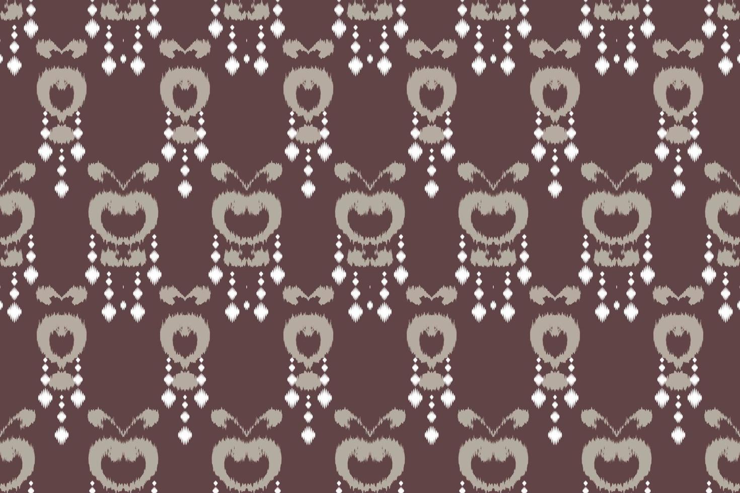 ikkat o ikat fondo batik textil patrón sin costuras diseño vectorial digital para imprimir saree kurti borneo borde de tela símbolos de pincel diseñador de muestras vector