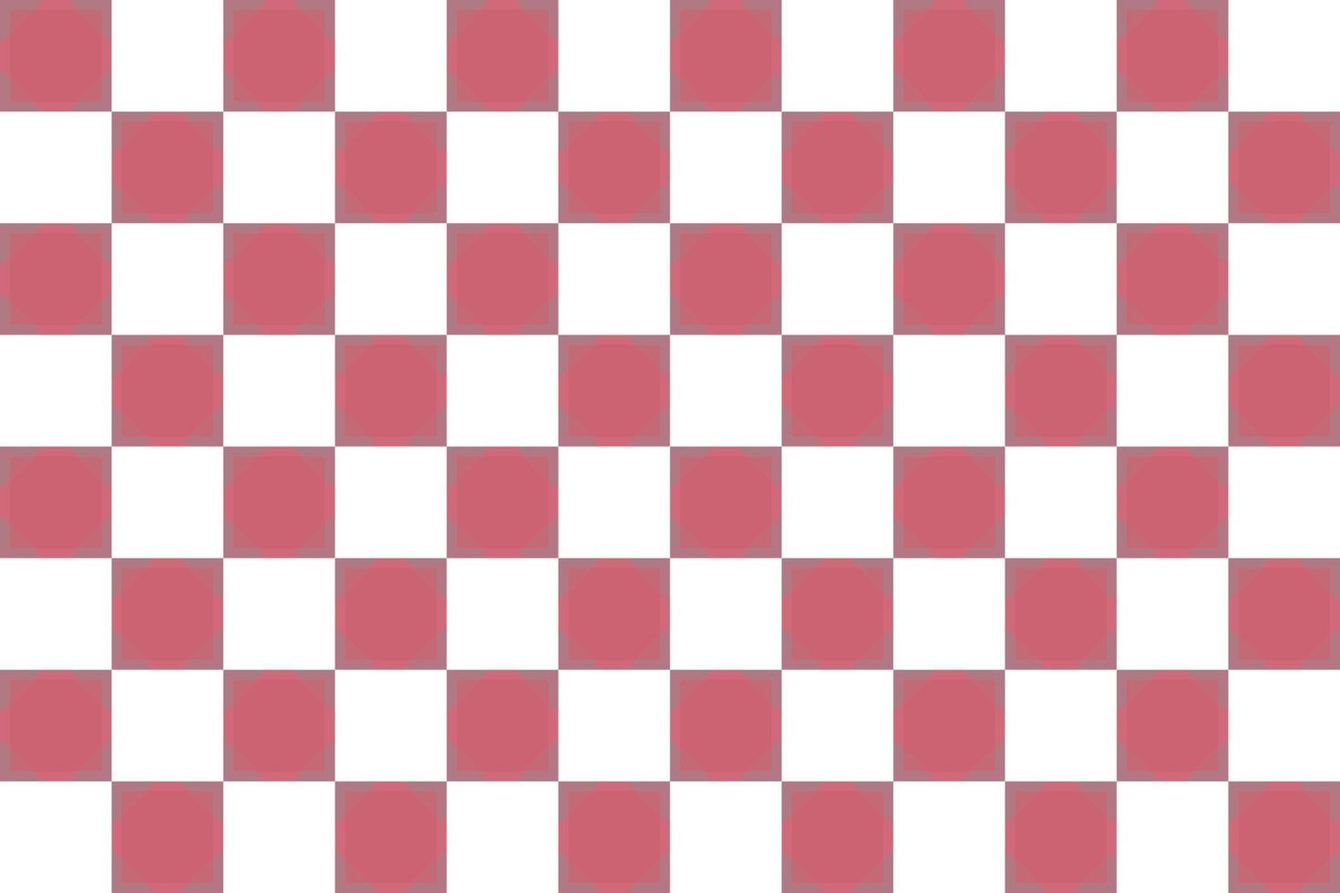 Geometric Checker Pattern Images is surrounded on all four sides by a checker of a different colour. vector