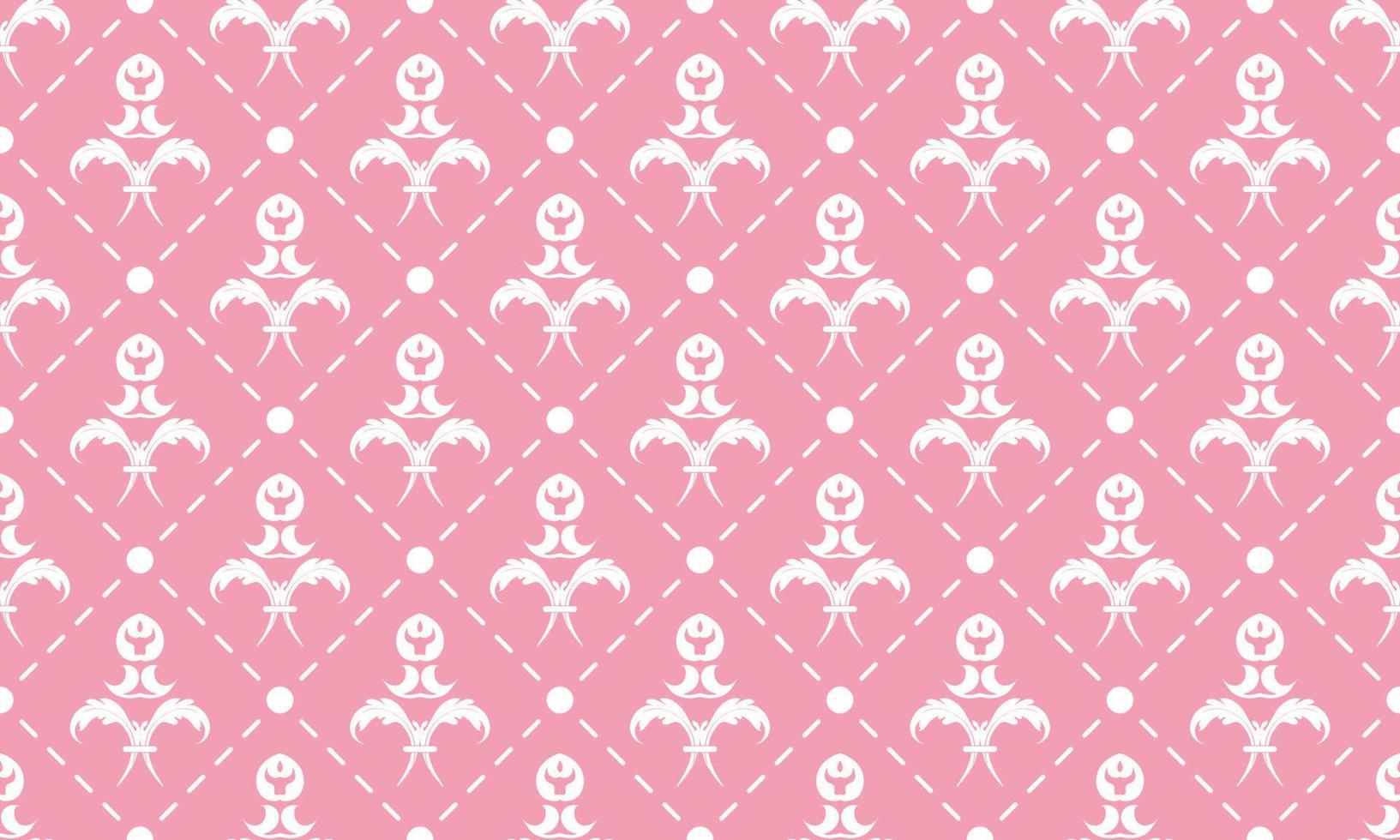 pastel damasco fleur de lis patrón vestido vector fondo sin costuras papel tapiz fleur de lis patrón escandinavo diseño de textura digital para impresión imprimible borde de sari de tela.