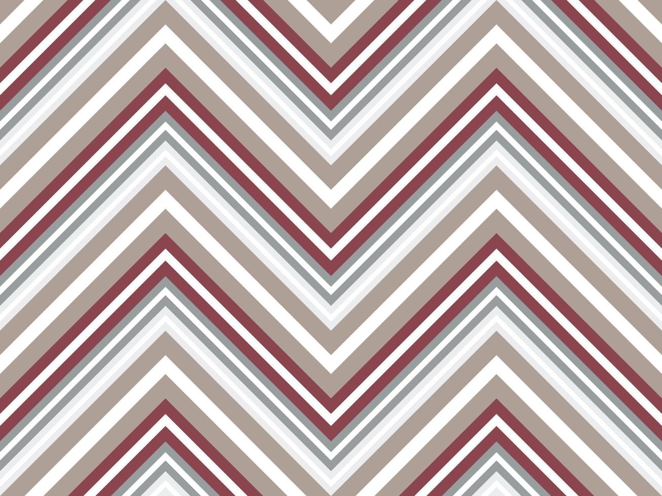 fondo geométrico de patrón de chevron en zigzag de tela para papel tapiz, papel de regalo, estampado de tela, muebles. estampado en zig-zag. adorno pintado inusual de pinceladas. vector