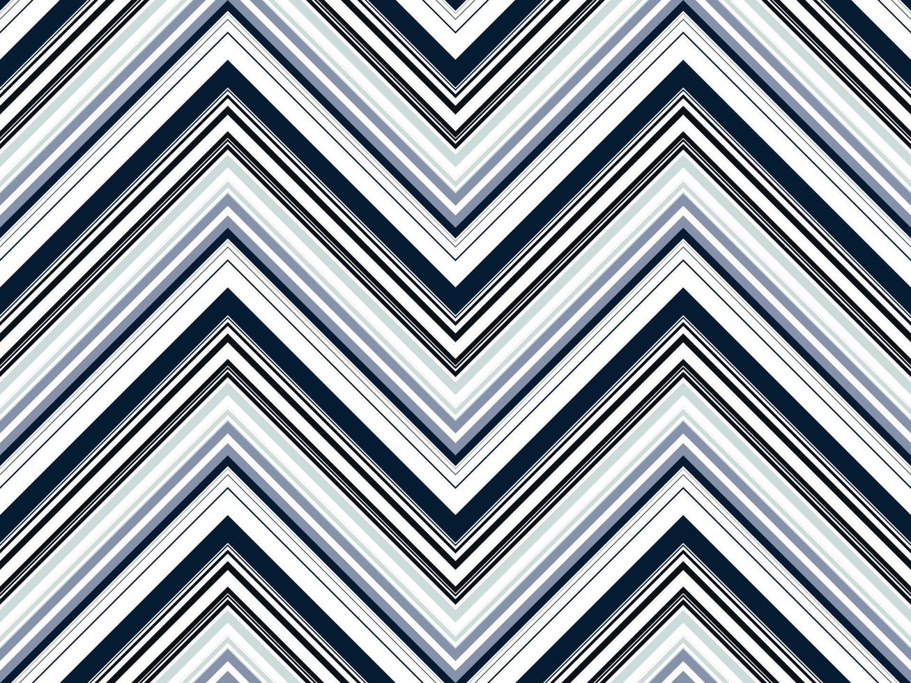 Fabric chevron pattern geometric background for wallpaper, gift paper, fabric print, furniture. Zigzag print. Unusual painted ornament from brush strokes. vector