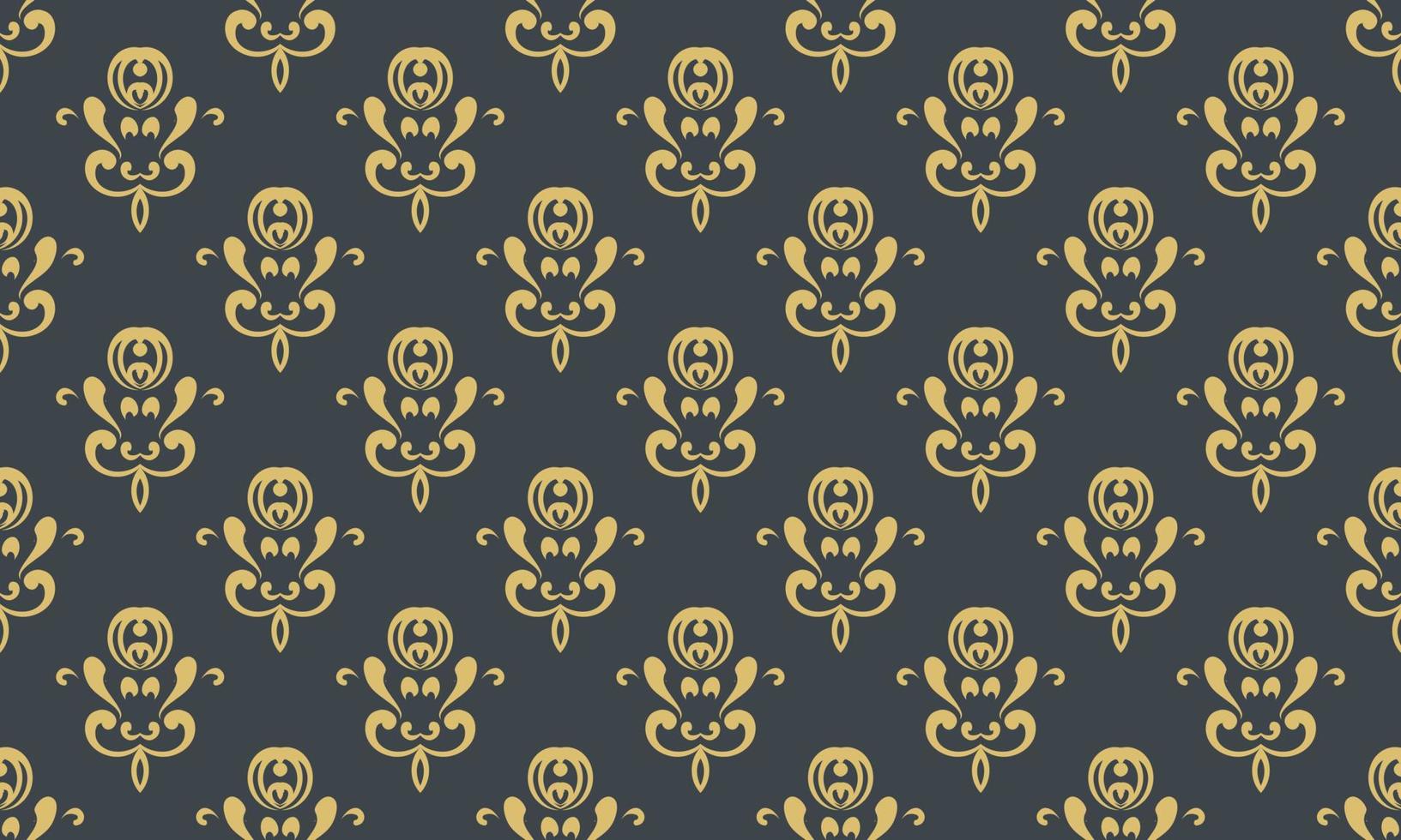 Damask Fleur de Lis pattern fabric vector seamless background wallpaper Fleur de Lis pattern Scandinavian batik Digital texture Design for print printable fabric saree border.