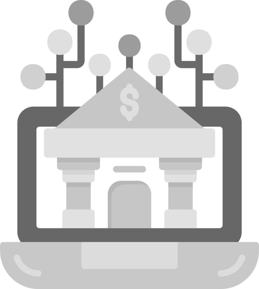 Bank Creative Icon Design vector