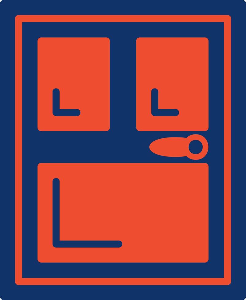 Door Creative Icon Design vector
