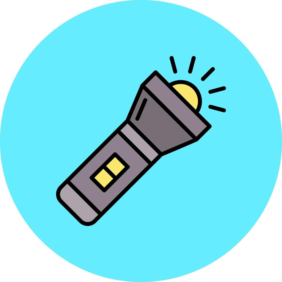Torch Creative Icon Design vector