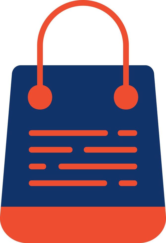 Shopping Bag Creative Icon Design vector
