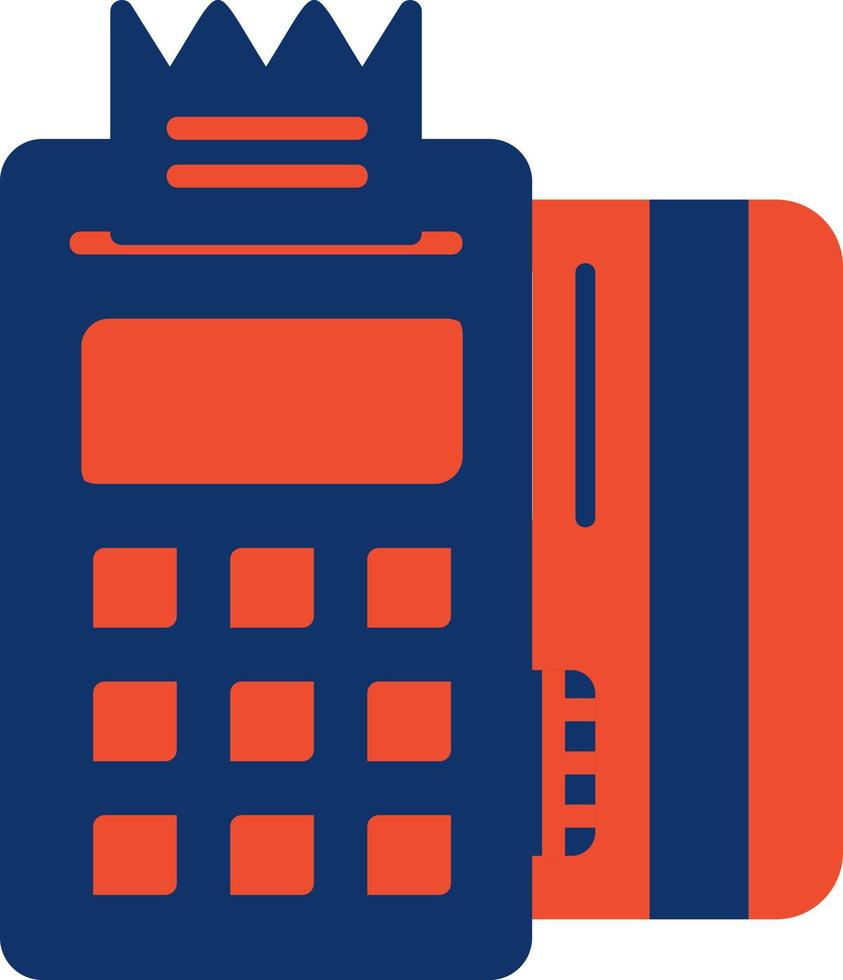 Pos Terminal Creative Icon Design vector