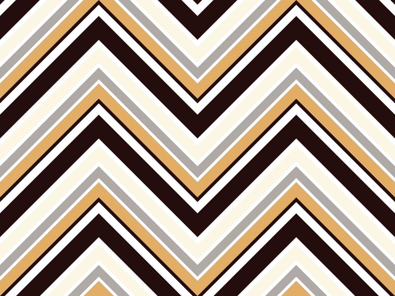 Abstract Zigzag chevron pattern digital art print summer party backdrop design vector