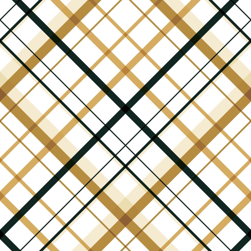 El tejido de diseño de patrón de cuadros es una tela estampada que consta de bandas entrecruzadas, horizontales y verticales en varios colores. los tartanes se consideran un icono cultural de Escocia. vector