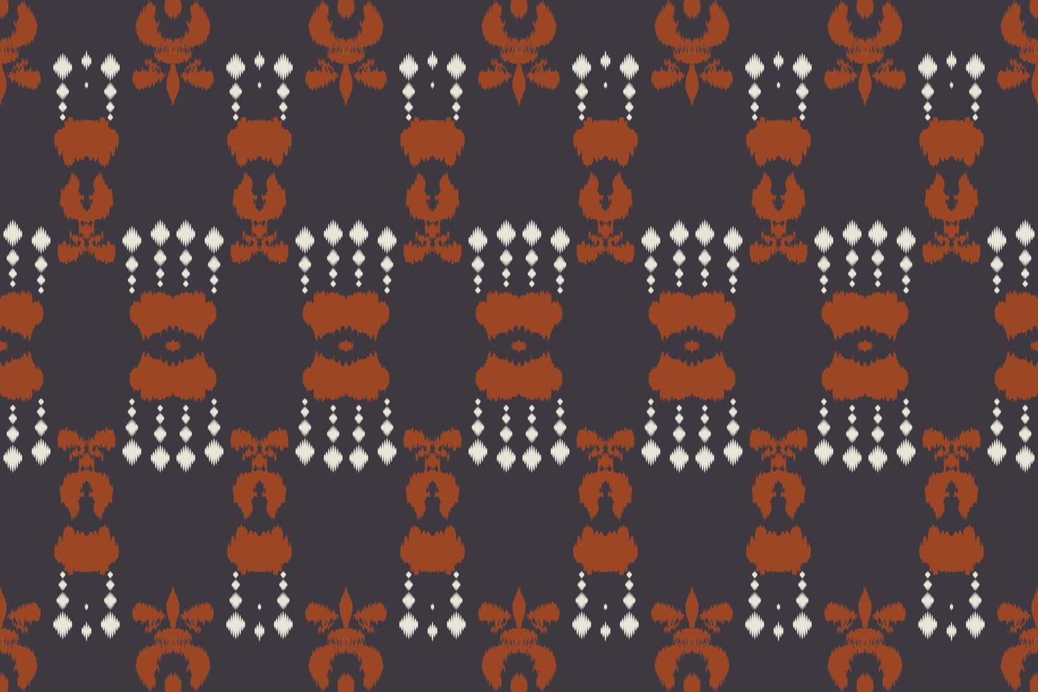 Ethnic ikat chevron batik textile seamless pattern digital vector design for Print saree Kurti Borneo Fabric border brush symbols swatches designer