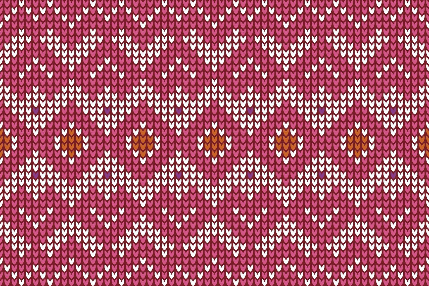 Vector illustration knit texture illustration of knitting seamless background.