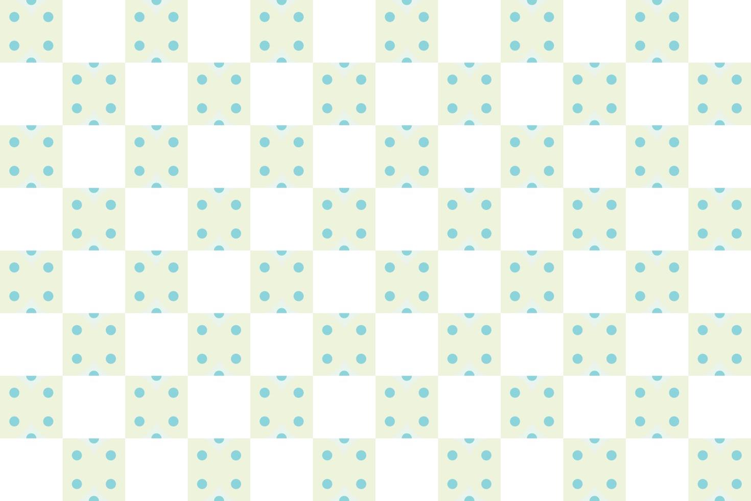 Geometric Checkers Pattern Vector Images is surrounded on all four sides by a checker of a different colour.