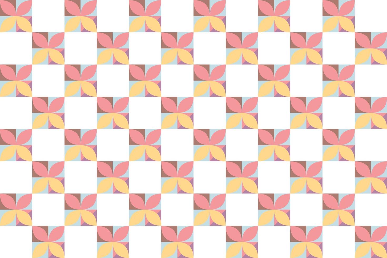 la tela con patrón de cuadros es un cuadrado múltiple dentro del patrón de cuadros de varios colores donde hay un solo cuadro vector