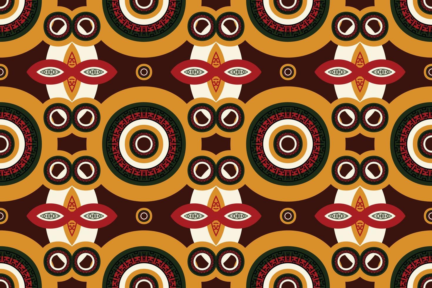 African Textile Ethnic Seamless Tribal Seamless Pattern Traditional