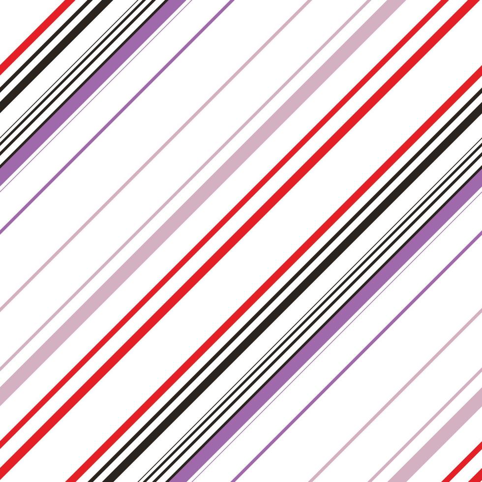 Art of diagonal stripes pattern is a stripe style derived from India and has brightly colored and diagonal lines stripes of various widths. often used for wallpaper, upholstery and shirts. vector