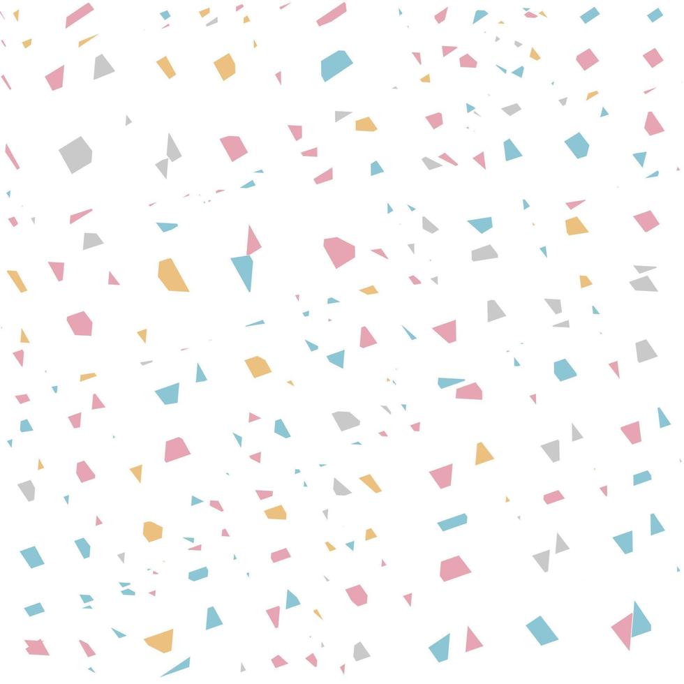 mosaic art pattern Terrazo flooring seamless surface pattern on a white background vector