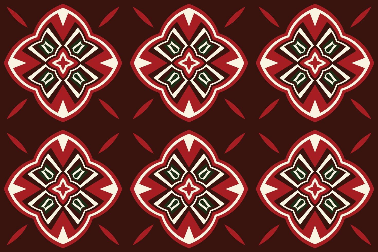 estampado de tela kente africana patrón tribal sin costuras diseño oriental étnico tradicional para el fondo. bordado popular, indio, escandinavo, gitano, mexicano, alfombra africana, papel pintado. vector