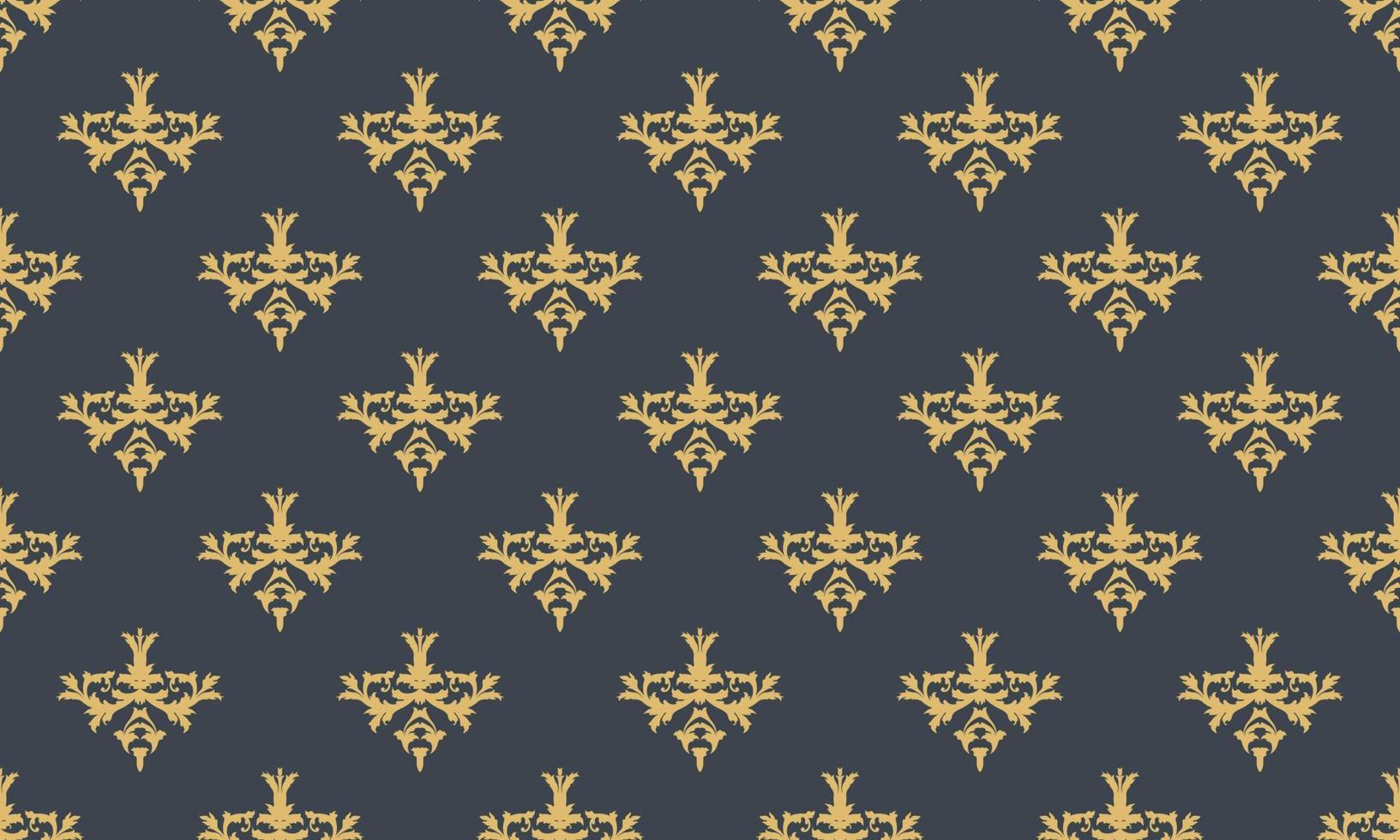 Damask Fleur de Lis background vector seamless pattern background wallpaper Fleur de Lis pattern African Digital texture Design for print printable fabric saree border.