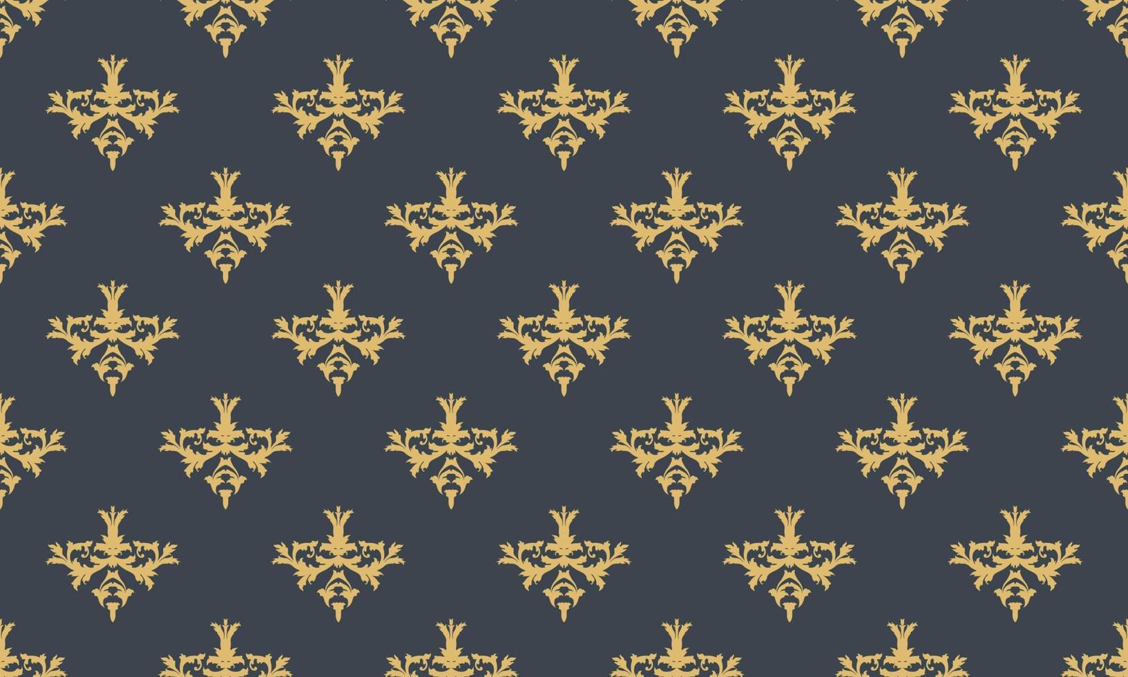 Damask Fleur de Lis background vector seamless pattern background wallpaper Fleur de Lis pattern African Digital texture Design for print printable fabric saree border.