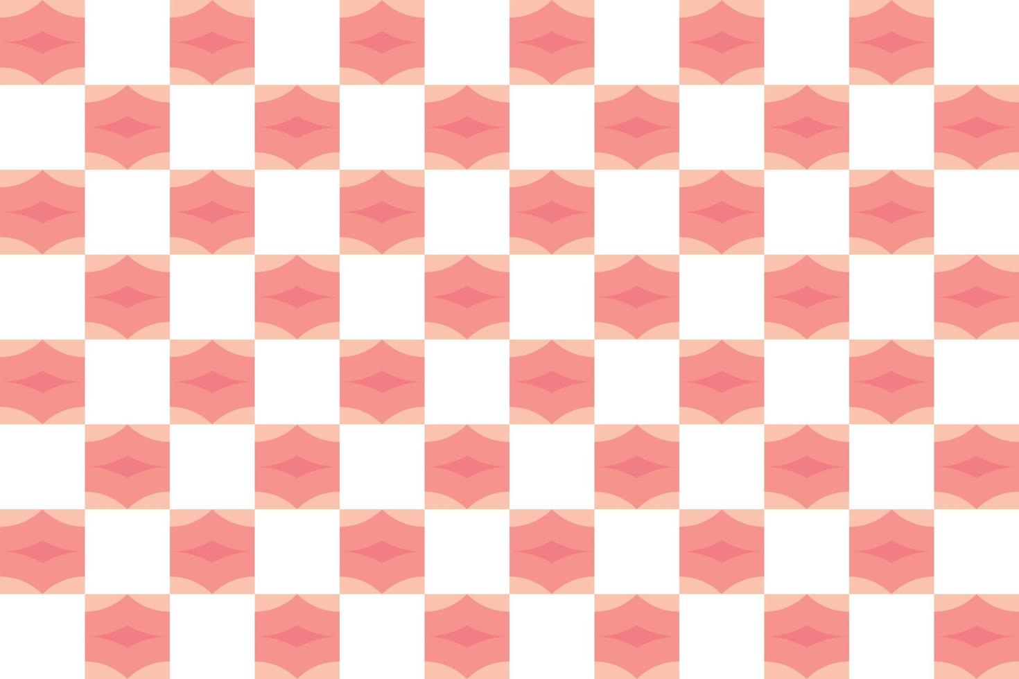 geométrico el patrón de tablero de ajedrez es un patrón de rayas modificadas que consta de líneas horizontales y verticales cruzadas que forman cuadrados. vector