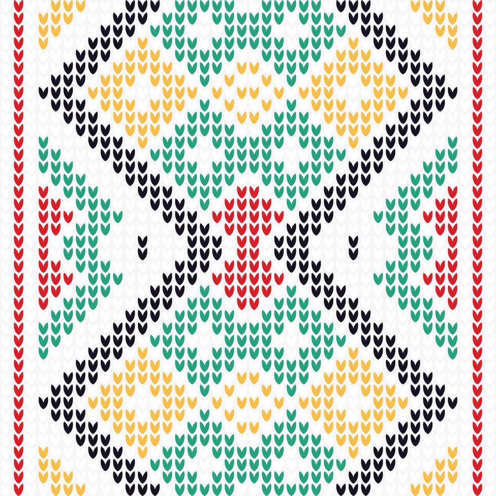 Shawl knitting patterns which yarn is manipulated to create a textile or fabric. It is used to create many types of garments. Often used for shrugs shrugs Vest Hat Cape vector