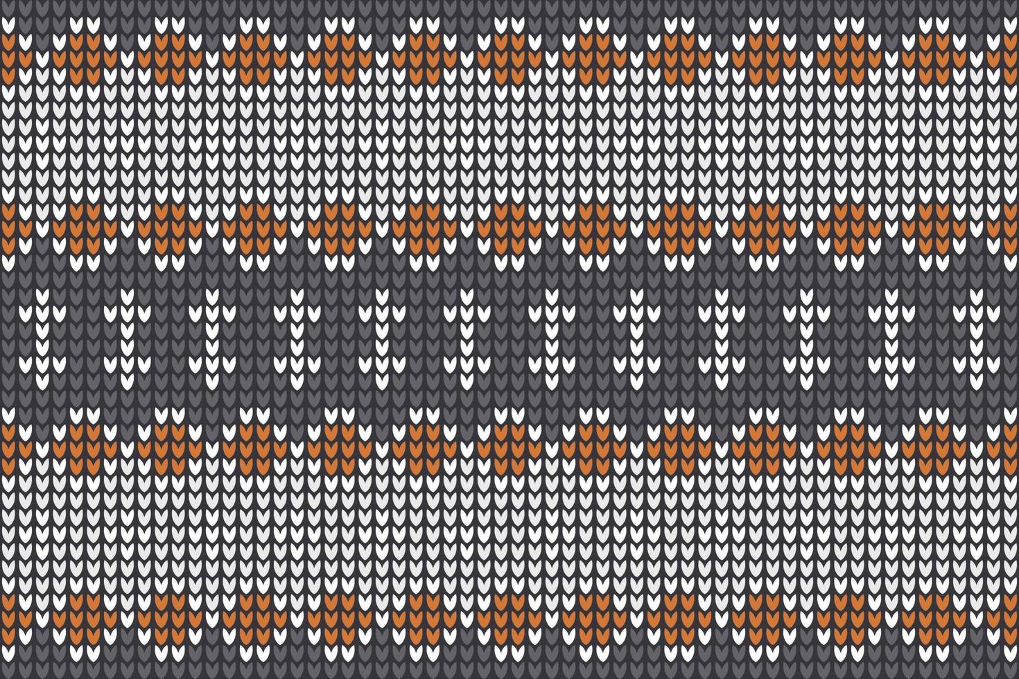 knitted pattern The pattern is crocheted from bright multi-colored acrylic yarn. African motives. vector