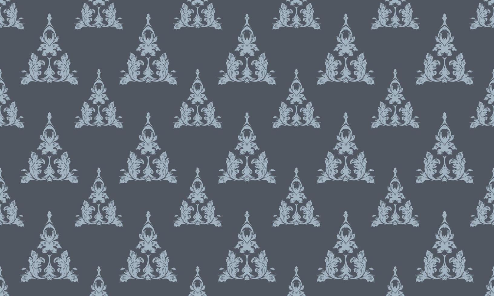 Damask Fleur de Lis patterns vector seamless background wallpaper Fleur de Lis pattern Digital texture Design for print printable fabric saree border.