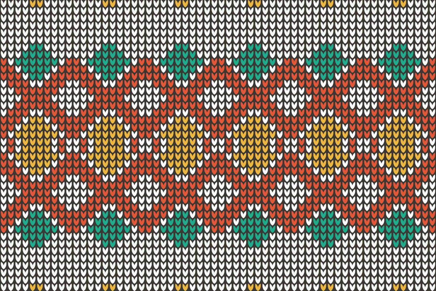 knitting pattern texture vector seamless pattern.