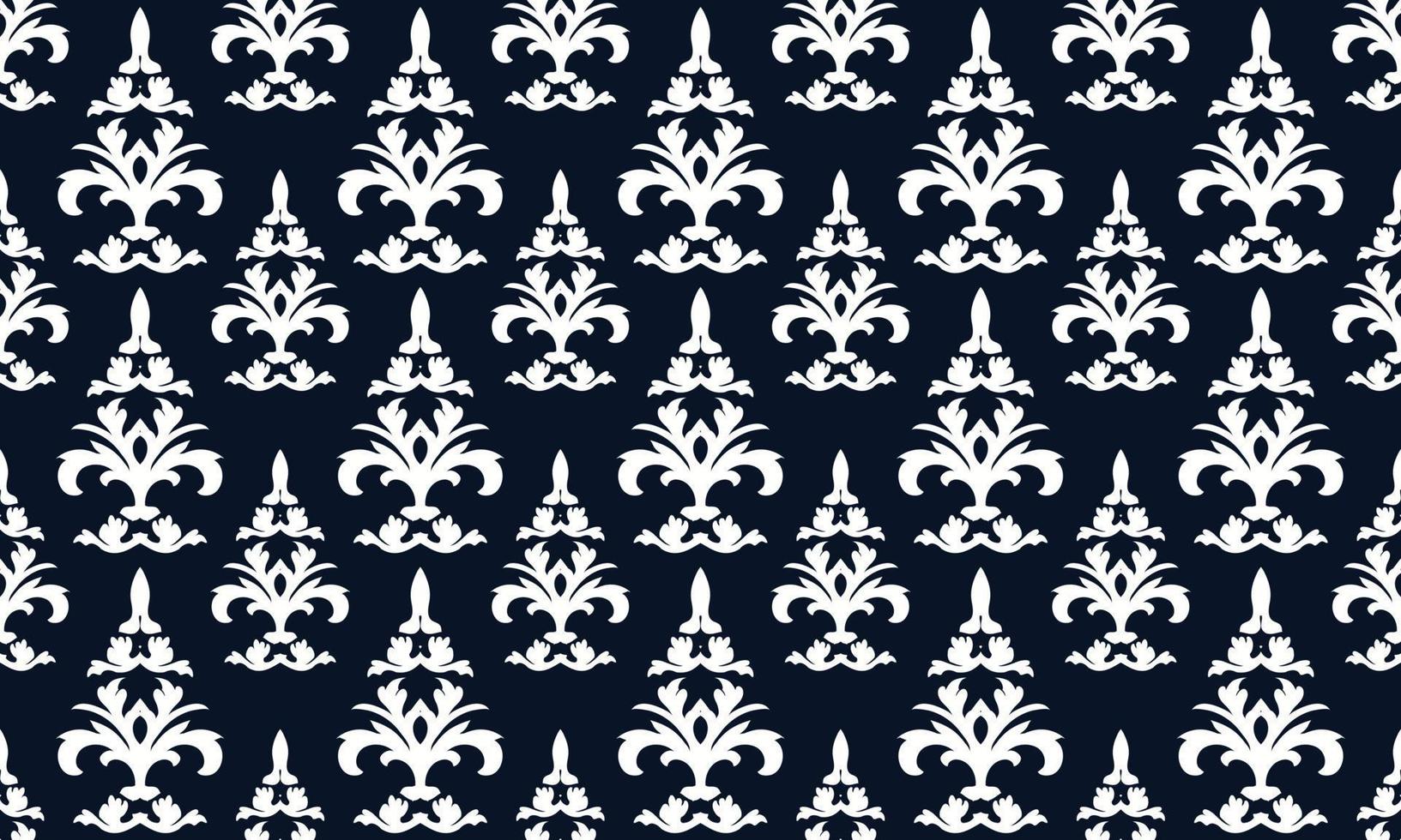 Damask Fleur de Lis vector seamless pattern background wallpaper Fleur de Lis pattern Digital texture Design for print printable fabric saree border.