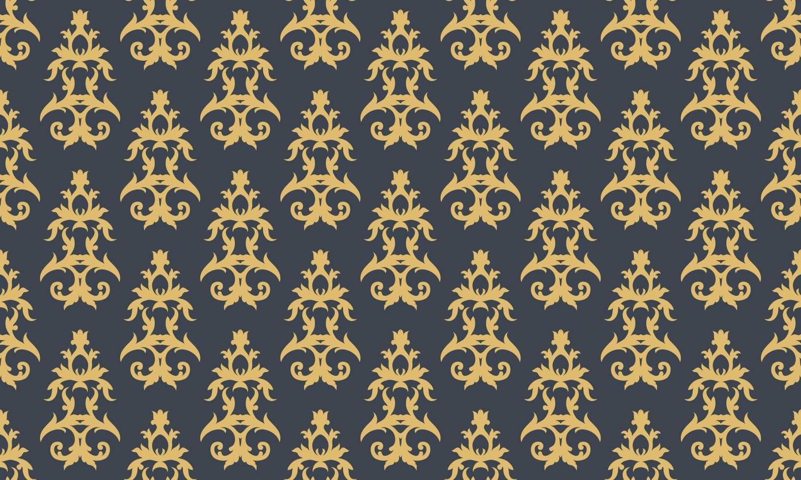 Damask Fleur de Lis pattern vector seamless background wallpaper Fleur de Lis pattern African Digital texture Design for print printable fabric saree border.